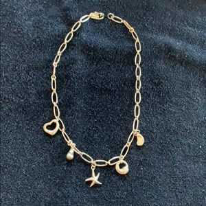 Tiffany necklace with charms